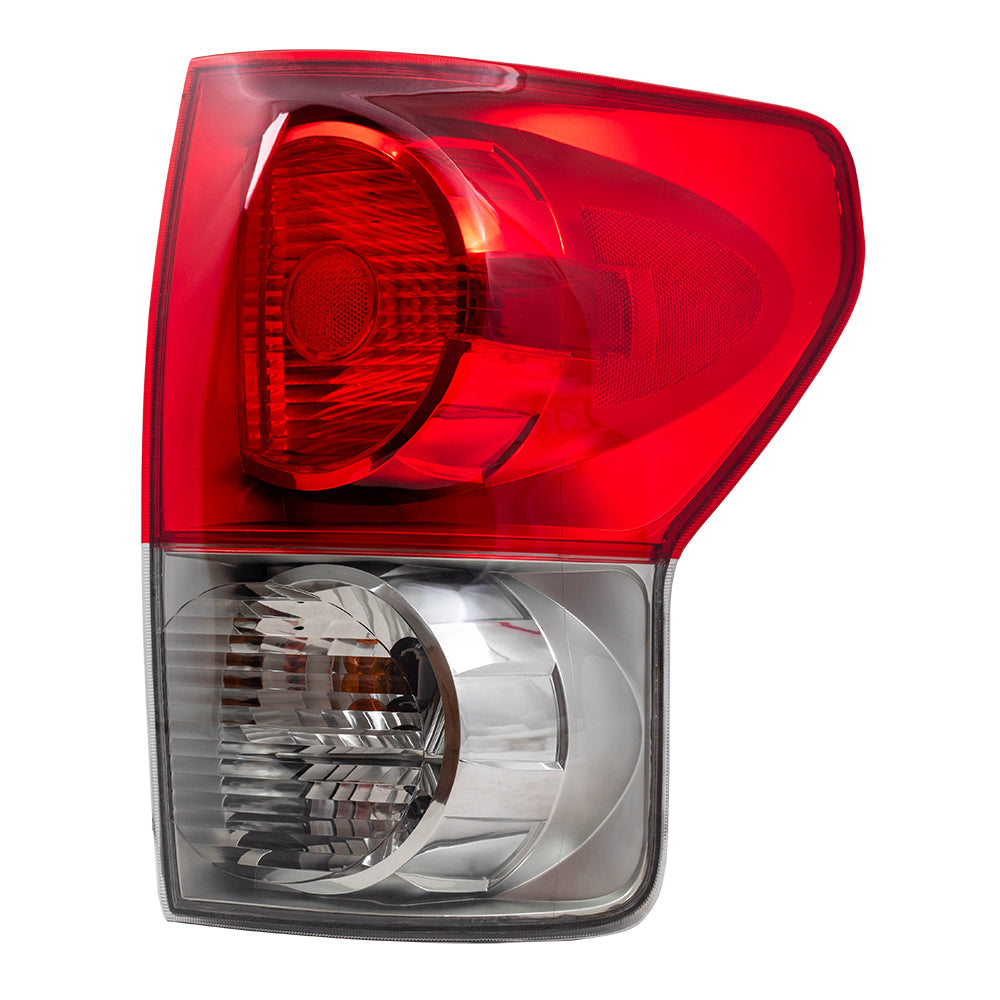 Brock Replacement Passengers Taillight Tail Lamp Compatible with 2007-2009 Tundra Pickup Truck 81550-0C070