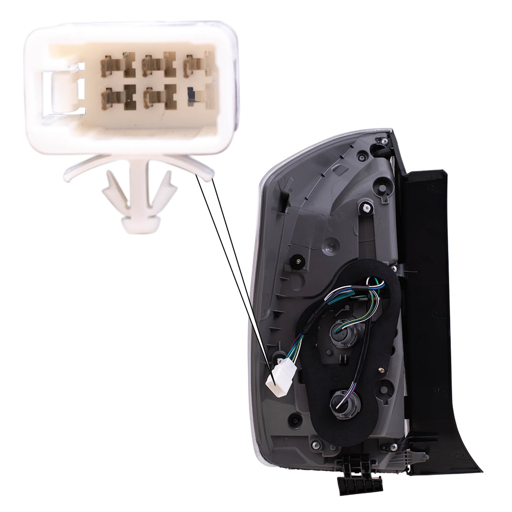 Tail Light for 2012-2015 Prius 8156147190 Set TO2800189