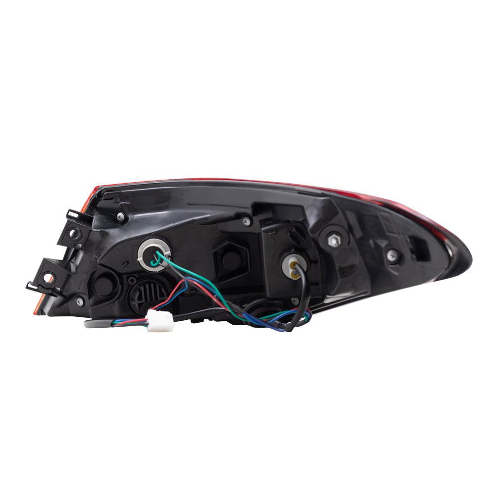 Brock Replacement Driver Side Tail Light Assembly Body Mounted Compatible with 2018-2020 Camry L/LE/TRD, 2020 Camry XSE W/TRD Package, 2018-2019 Camry Hybrid LE & 2020 Camry Hybrid SE