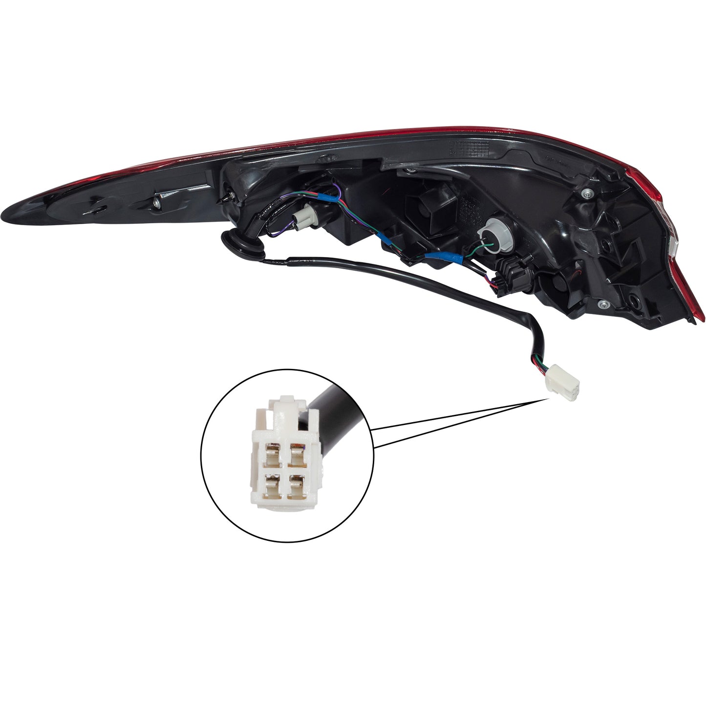 Tail Light for 2018-2020 Camry L/LE/TRD Body Mount XSE w/ TRD NA Built 8155006720 Right TO2805134