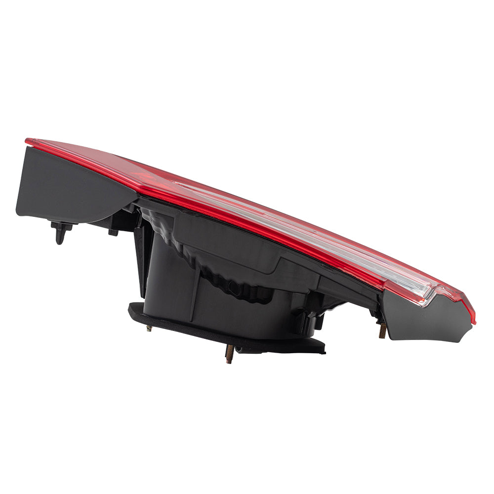 Brock Replacement Passenger Side Tail Light Assembly Lid Mounted Compatible with 2018-2020 Toyota Camry L/LE/TRD Built in North America ONLY