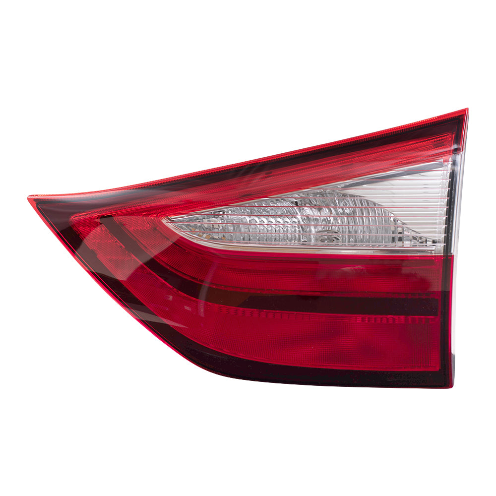 Brock Replacement Driver and Passenger Tail Lights Liftgate Mounted Compatible with 2015-2019 Toyota Sienna EXCEPT SE