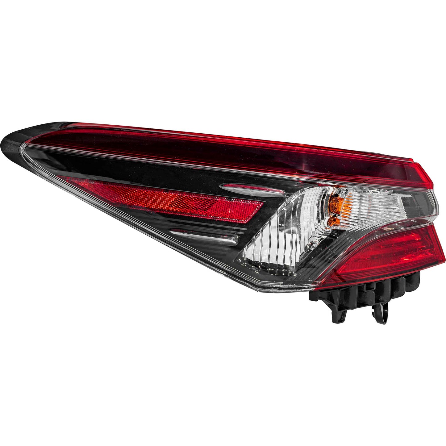 Brock  Driver Side Combination Tail Light Body Mounted Compatible with 2021-2024 Toyota Camry L/LE/TRD/XSE With TRD Package 2021-2024 Toyota Camry Hybrid LE/SE 6222-0109L