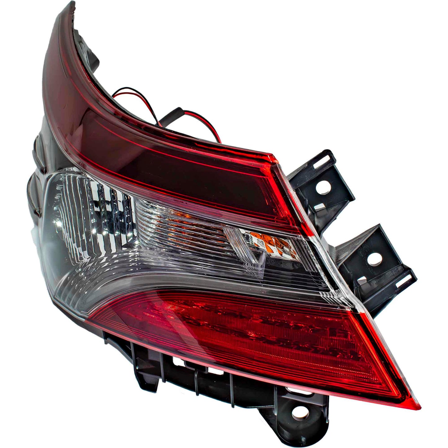 Brock  Driver Side Combination Tail Light Body Mounted Compatible with 2021-2024 Toyota Camry L/LE/TRD/XSE With TRD Package 2021-2024 Toyota Camry Hybrid LE/SE 6222-0109L