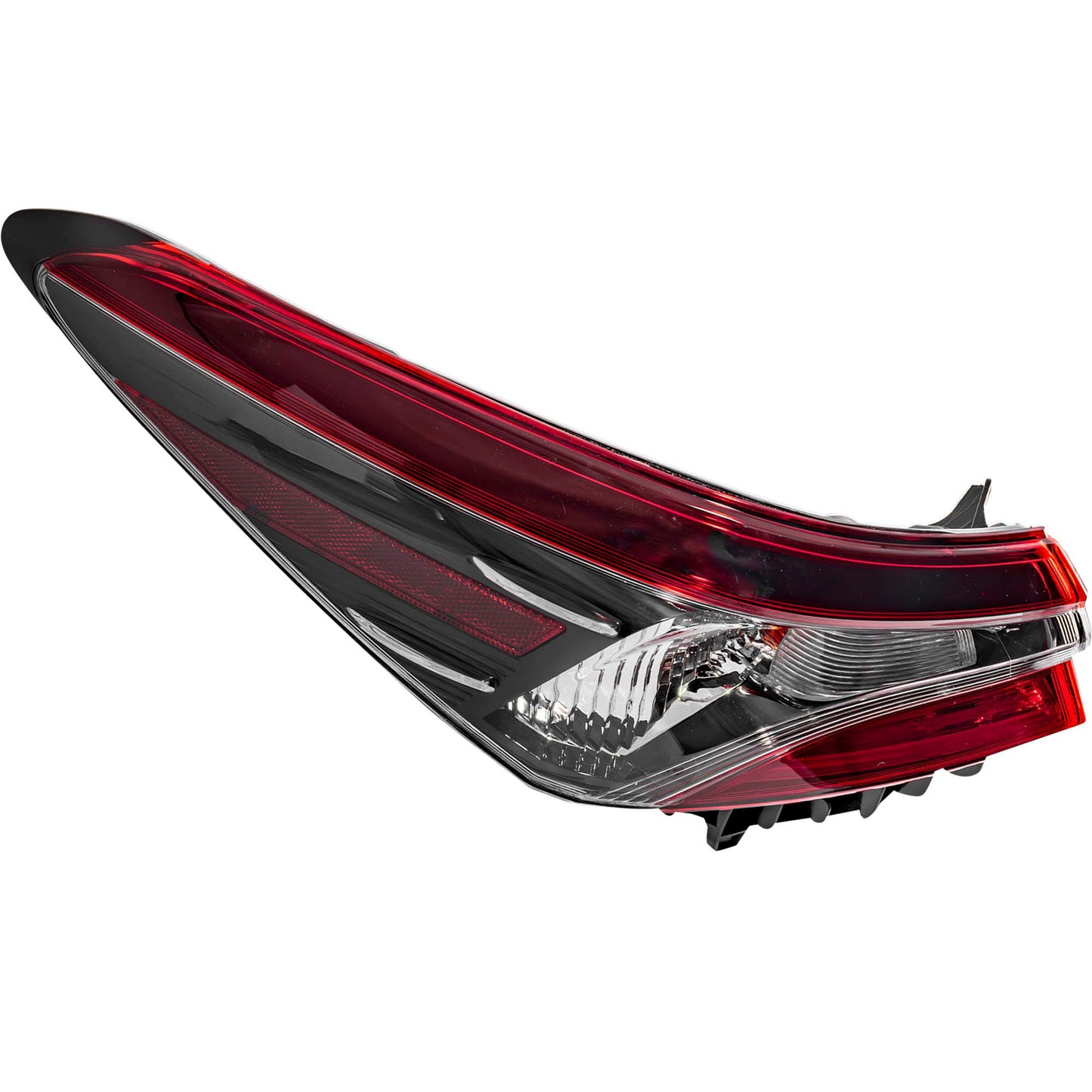 Brock  Driver Side Combination Tail Light Body Mounted Compatible with 2021-2024 Toyota Camry L/LE/TRD/XSE With TRD Package 2021-2024 Toyota Camry Hybrid LE/SE 6222-0109L