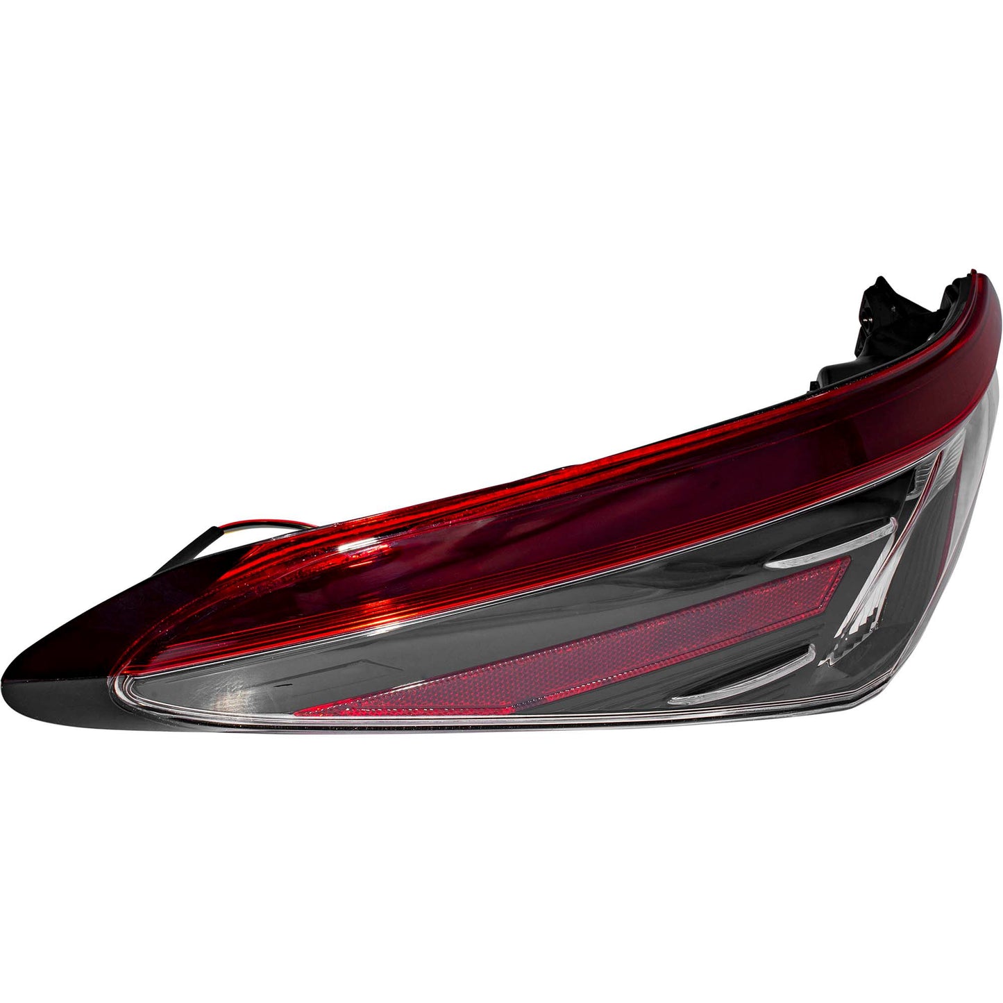 Brock  Driver Side Combination Tail Light Body Mounted Compatible with 2021-2024 Toyota Camry L/LE/TRD/XSE With TRD Package 2021-2024 Toyota Camry Hybrid LE/SE 6222-0109L
