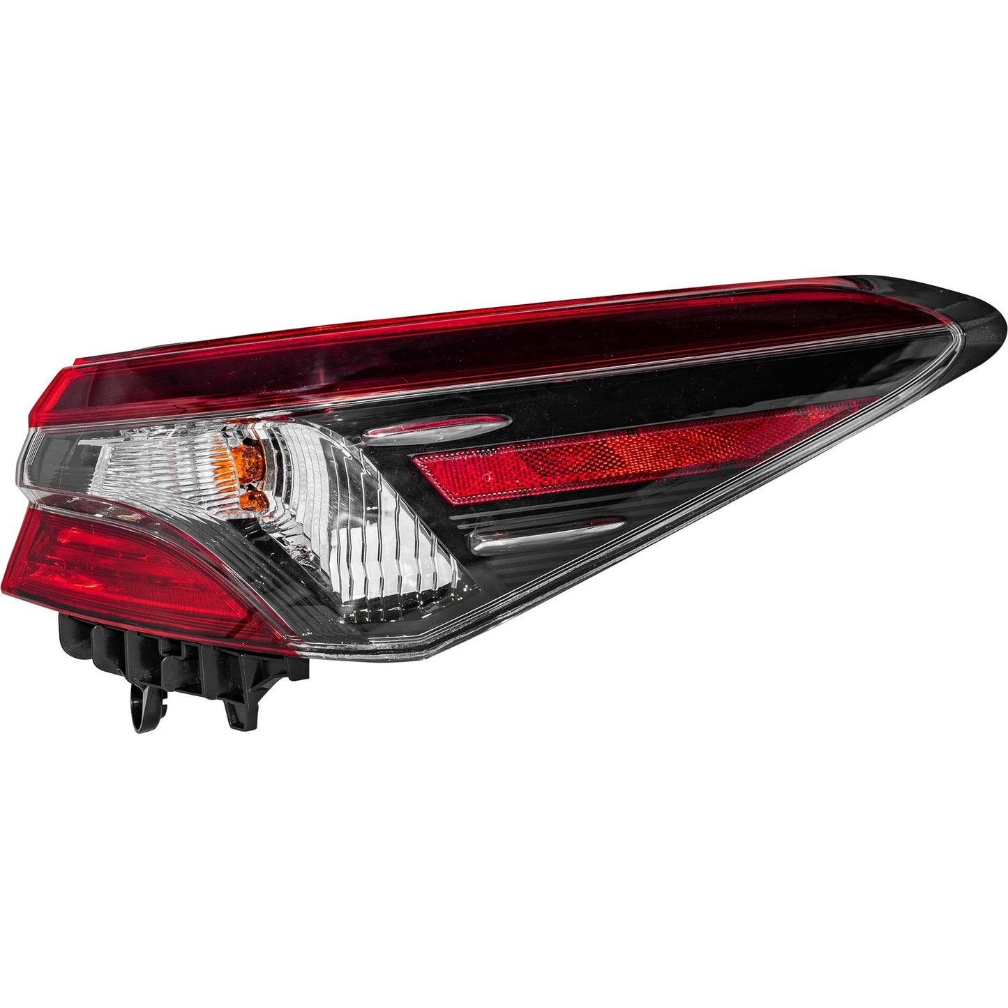 Brock Passenger Right Combination Tail Light Body Mounted Compatible with 2021-2024 Toyota Camry L/LE/TRD/XSE With TRD Package 2021-2024 Toyota Camry Hybrid LE/SE 6222-0109R