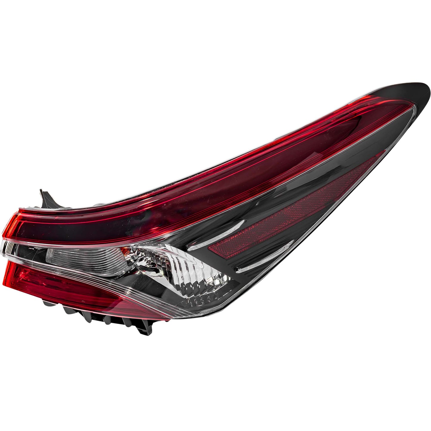 Brock Passenger Right Combination Tail Light Body Mounted Compatible with 2021-2024 Toyota Camry L/LE/TRD/XSE With TRD Package 2021-2024 Toyota Camry Hybrid LE/SE 6222-0109R