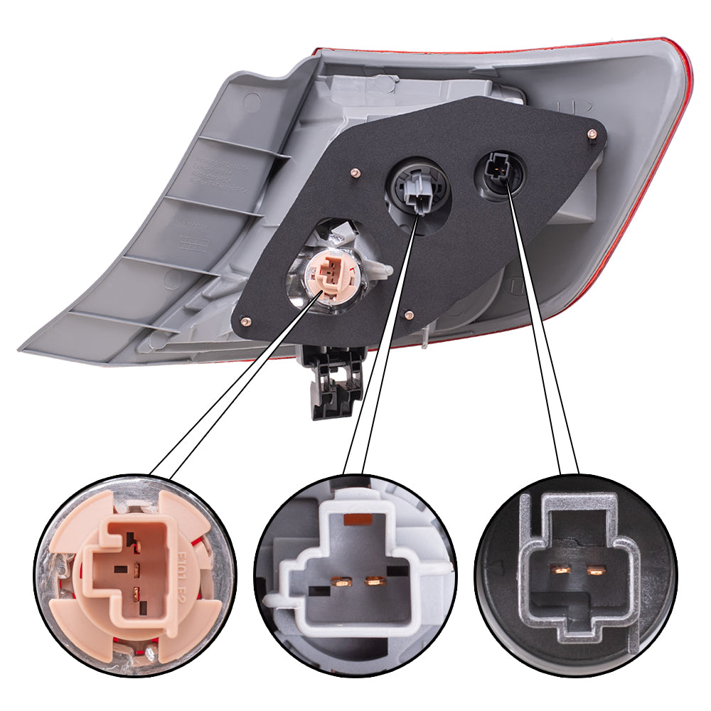 Tail Light for 2012-2014 Camry Quarter Mounted 8156006470 Left TO2804114