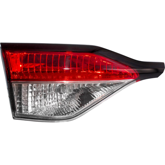 Brock Driver Left CAPA Certified Combination Tail Light Assembly Lid Mounted Compatible With 2020-2024 Toyota Corolla L/LE/SE Sedan North American Built 6222-0141L-CAPA