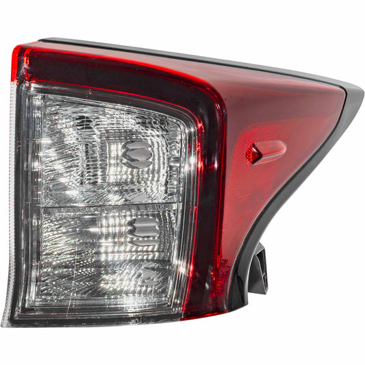 Brock Passenger Right Combination Tail Light Assembly Body Mounted Compatible with 2019-2022 Toyota Prius 6222-0145R