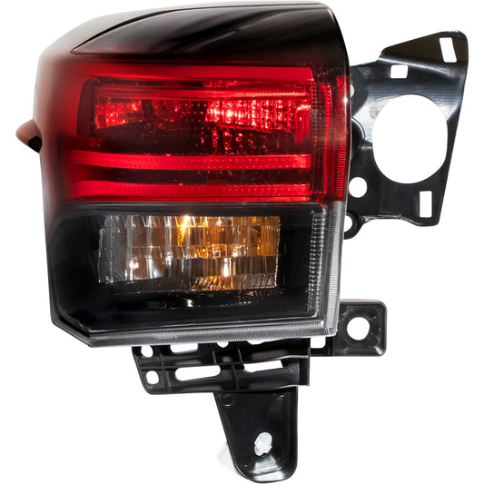 Brock Driver Side Left LED Combination Tail Light Assembly Body Mounted Compatible with 2020-2023 Toyota Highlander 2020-2023 Toyota Highlander Hybrid 6222-0151L