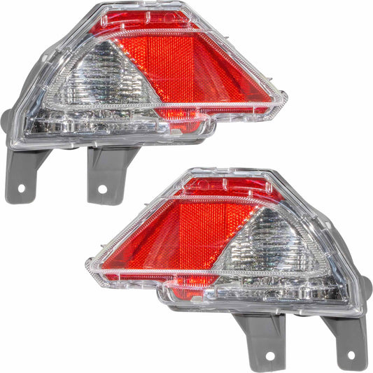 Back Up Light for 2016-2018 RAV4 North American Built Bumper Mounted 814900R040 Set TO2882107