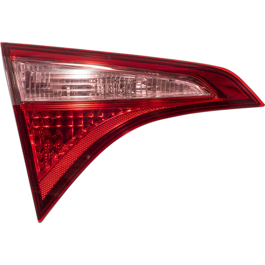 Brock Driver Side Left Lid Mounted Combination Back-Up Light Compatible with 2017-2019 Toyota Corolla 2017-2019 Toyota Corolla 6222-0326L