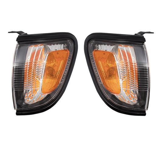 Park/Signal/Side Marker for 2001-2004 Tacoma Black Trim for 8162004090C0 Set TO2520163