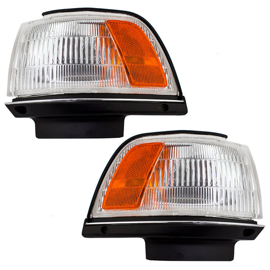 Park/Signal/Side Marker for 1987-1991 Camry Fender Mounted for 8162032081 Set TO2550102