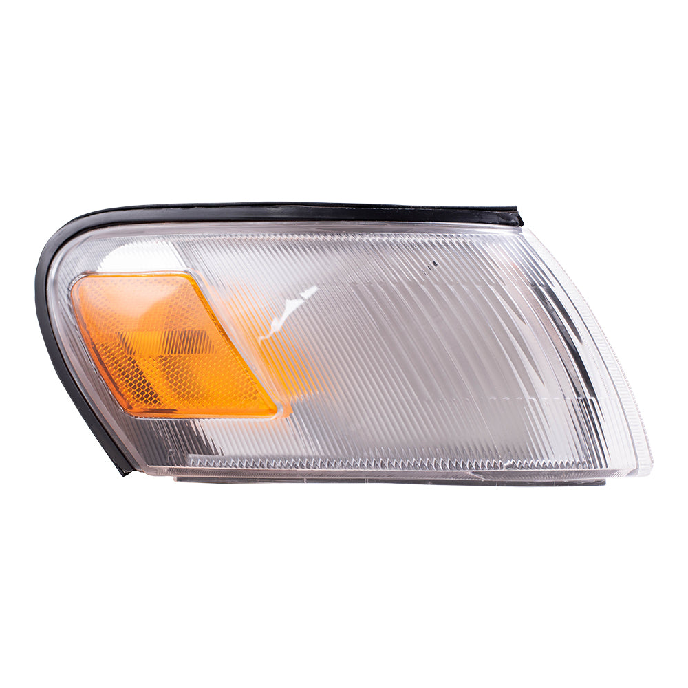 Brock Replacement Set Driver and Passenger Park Signal Clearance Corner Lights Compatible with 1993-1997 Corolla 81620-12600 81610-12600