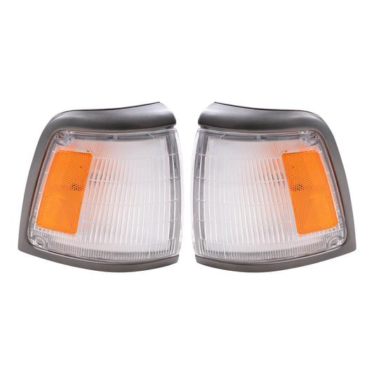 Park/Signal/Side Marker for 1992-1995 Pickup 2WD Grey Trim for 8162035090 Set TO2520126