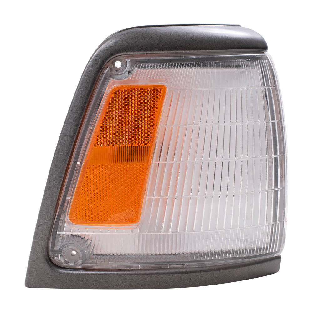 Park/Signal/Side Marker for 1992-1995 Pickup 2WD Grey Trim for 8162035090 Set TO2520126