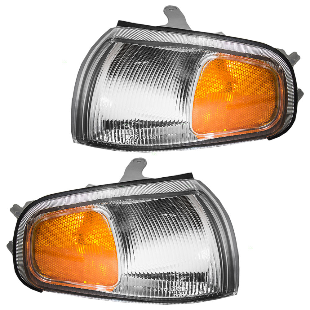 Park/Signal/Side Marker for 1995-1996 Camry Amber/Clear for 8162006020 Set TO2520138