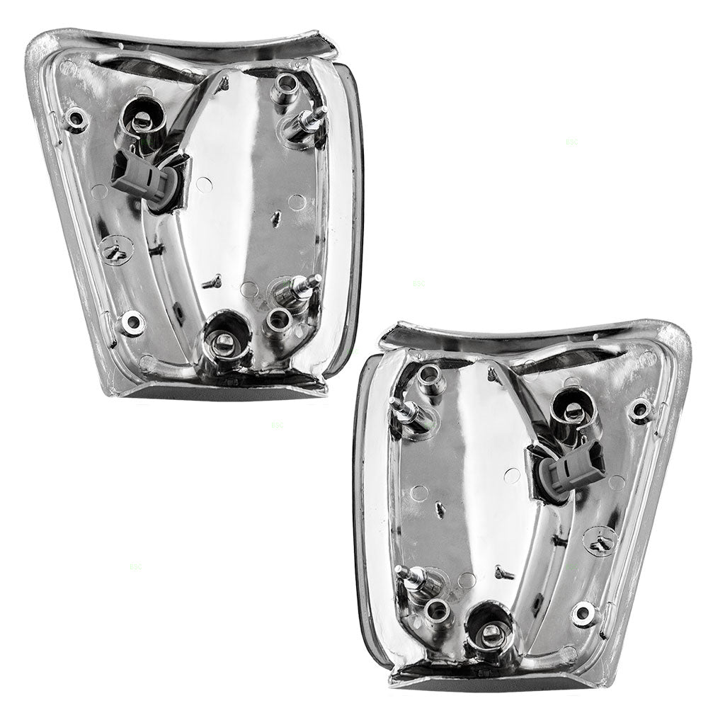 Park/Signal/Side Marker for 1989-1991 Pickup 4WD Chrome Trim for 1990-1991 4Runner 8162089179 Set TO2520124