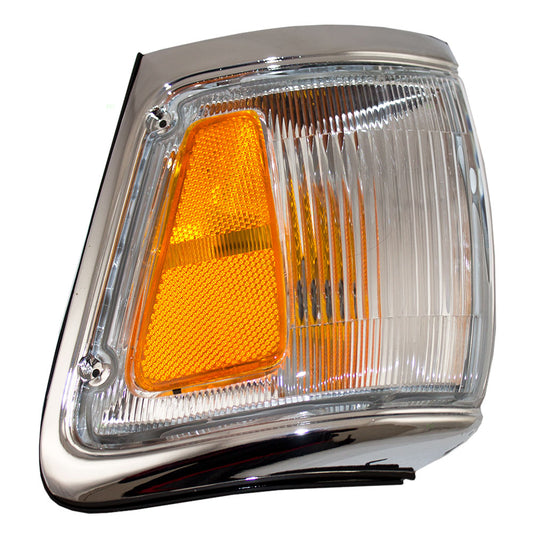 Park/Signal/Side Marker for 1992-1995 4Runner Chrome Trim for 8162035201 Left TO2520147