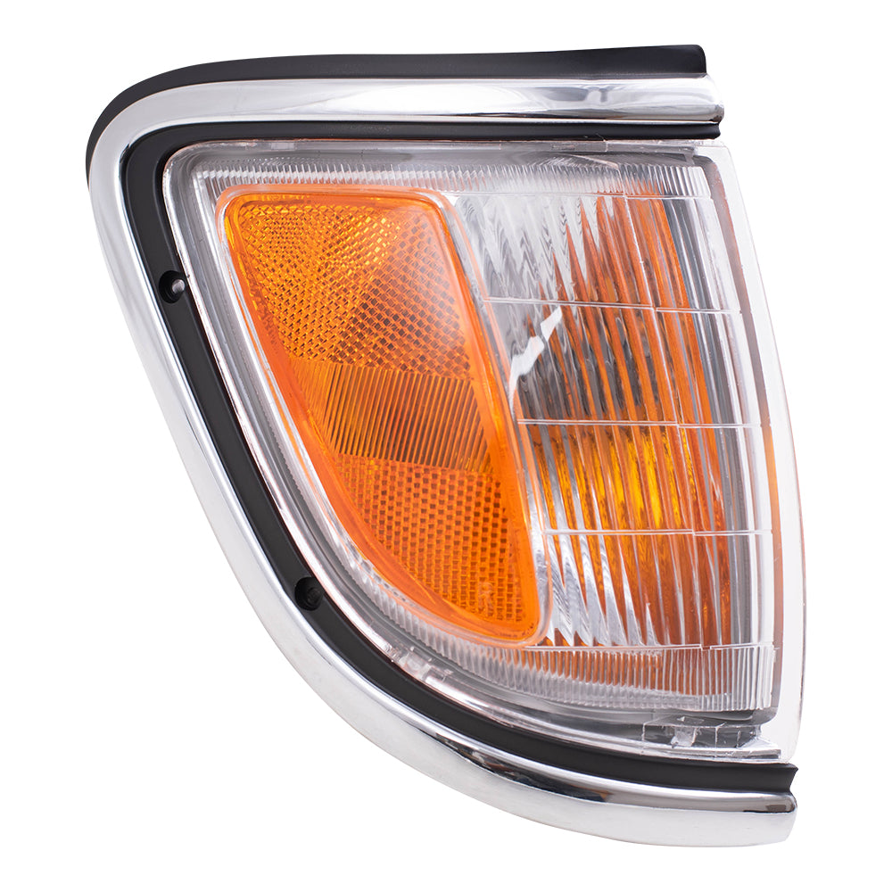 Park/Signal/Side Marker for 1995-1996 Tacoma 2WD Chrome Trim for 8162004020 Set TO2520142