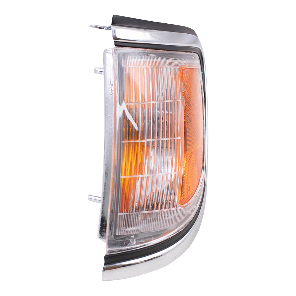 Park/Signal/Side Marker for 1995-1996 Tacoma 2WD Chrome Trim for 8162004020 Left TO2520142