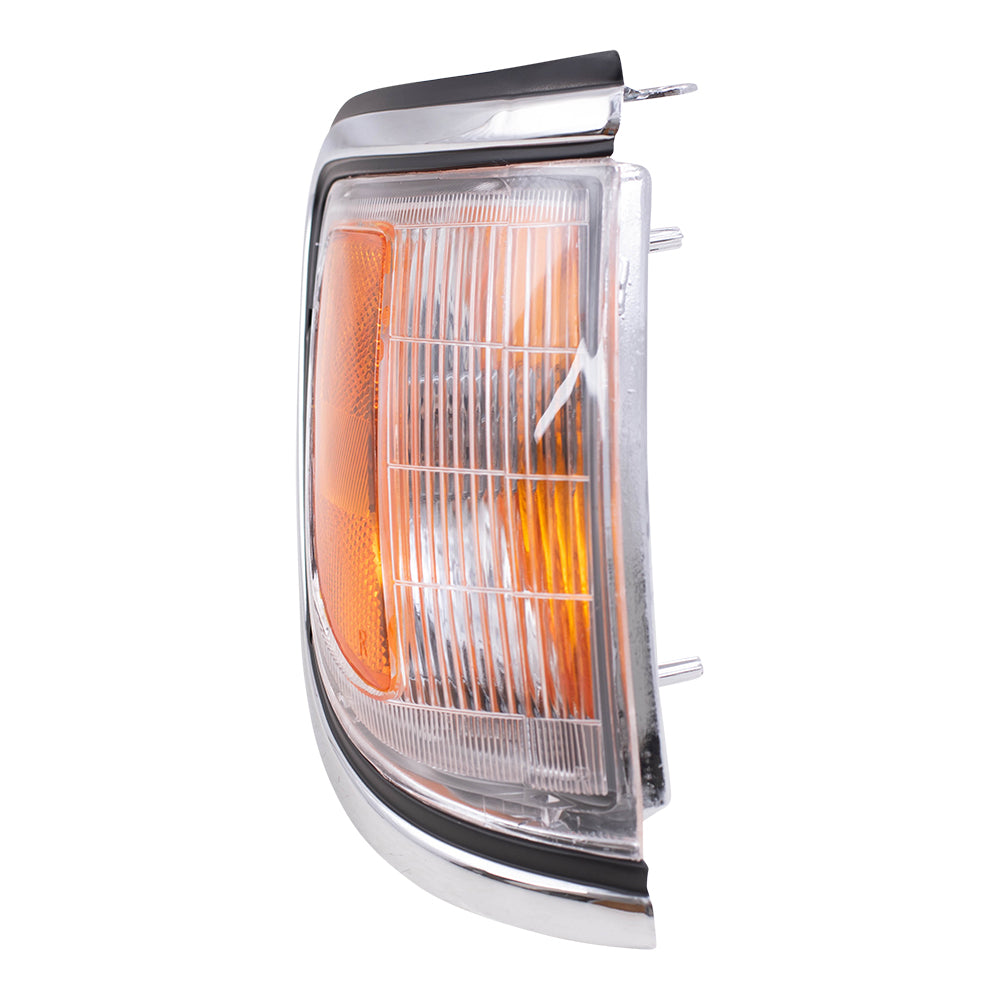 Park/Signal/Side Marker for 1995-1996 Tacoma 2WD Chrome Trim for 8161004020 Right TO2521142
