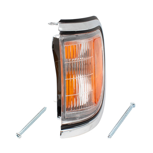 Park/Signal/Side Marker for 1995-1997 Tacoma 4WD Chrome Trim for 8162004040 Left TO2520143