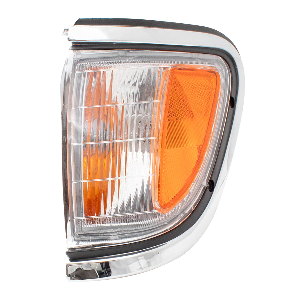 Park/Signal/Side Marker for 1995-1997 Tacoma 4WD Chrome Trim for 8162004040 Left TO2520143