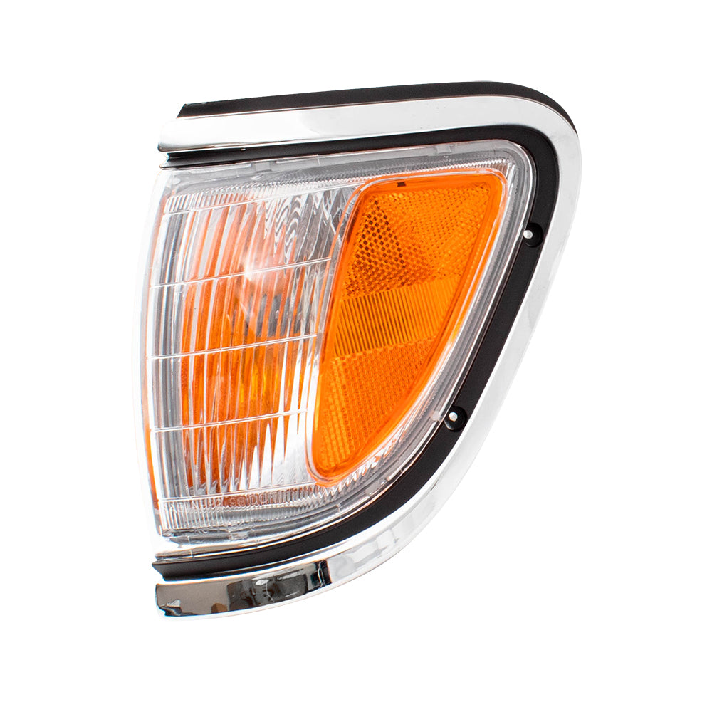 Park/Signal/Side Marker for 1995-1997 Tacoma 4WD Chrome Trim for 8162004040 Left TO2520143
