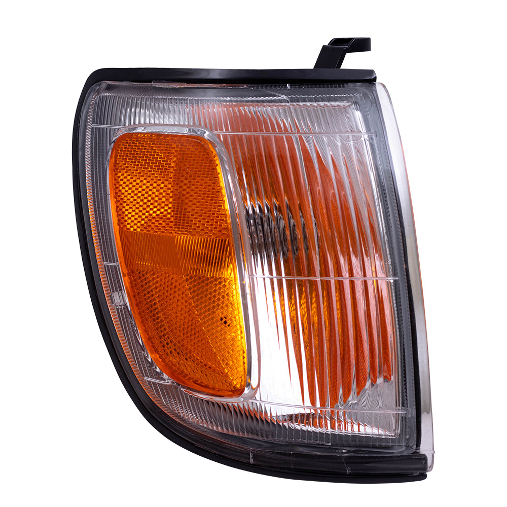 Brock Replacement Passenger Park Clearance Corner Signal Marker Light Lamp Compatible with 1996-1997 SUV 8161035310