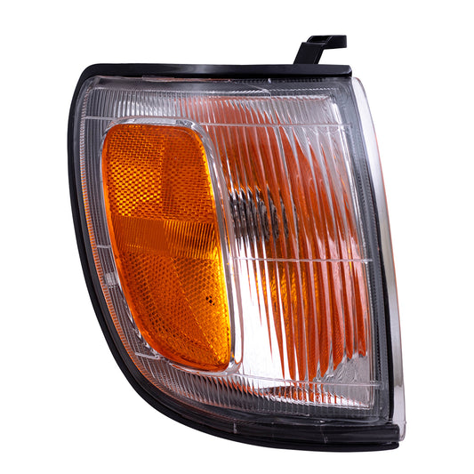 Brock Replacement Passenger Park Clearance Corner Signal Marker Light Lamp Compatible with 1996-1997 SUV 8161035310