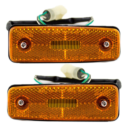 Park/Signal/Side Marker for 1979-1983 Pickup for 1981-1990 Land Cruiser 1978-1985 Celica 1980-1980 Tercel 8174014110 Set TO2550103