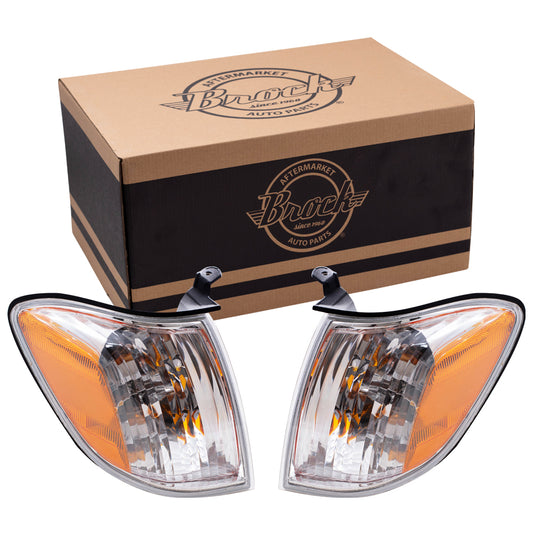 Park/Signal/Side Marker for 2005-2006 Tundra Double Cab for 2005-2007 Sequoia 815100C030 Set TO2530147