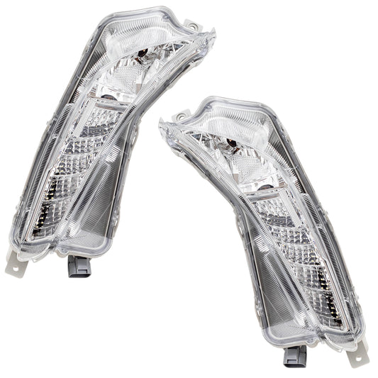 Park/Signal/Side Marker for 2015-2017 Camry XLE/XSE w/ LED Daytime Running Lights for 8144006030 Set TO2530154