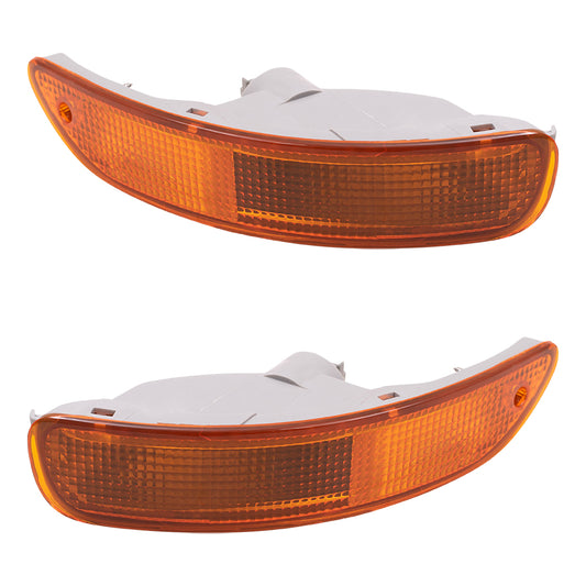 Park/Signal/Side Marker for 1993-1997 Corolla Bumper Mounted for 8152012700 Set TO2530103