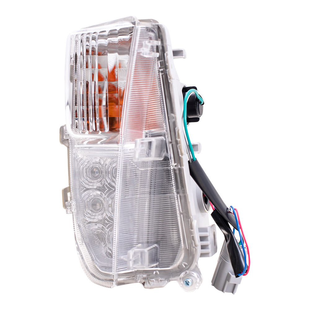 Park/Signal/Side Marker for 2012-2015 Prius w/ LED Daytime Running Light for 2012-2015 Prius Plug-In 8152147060 Set TO2530150