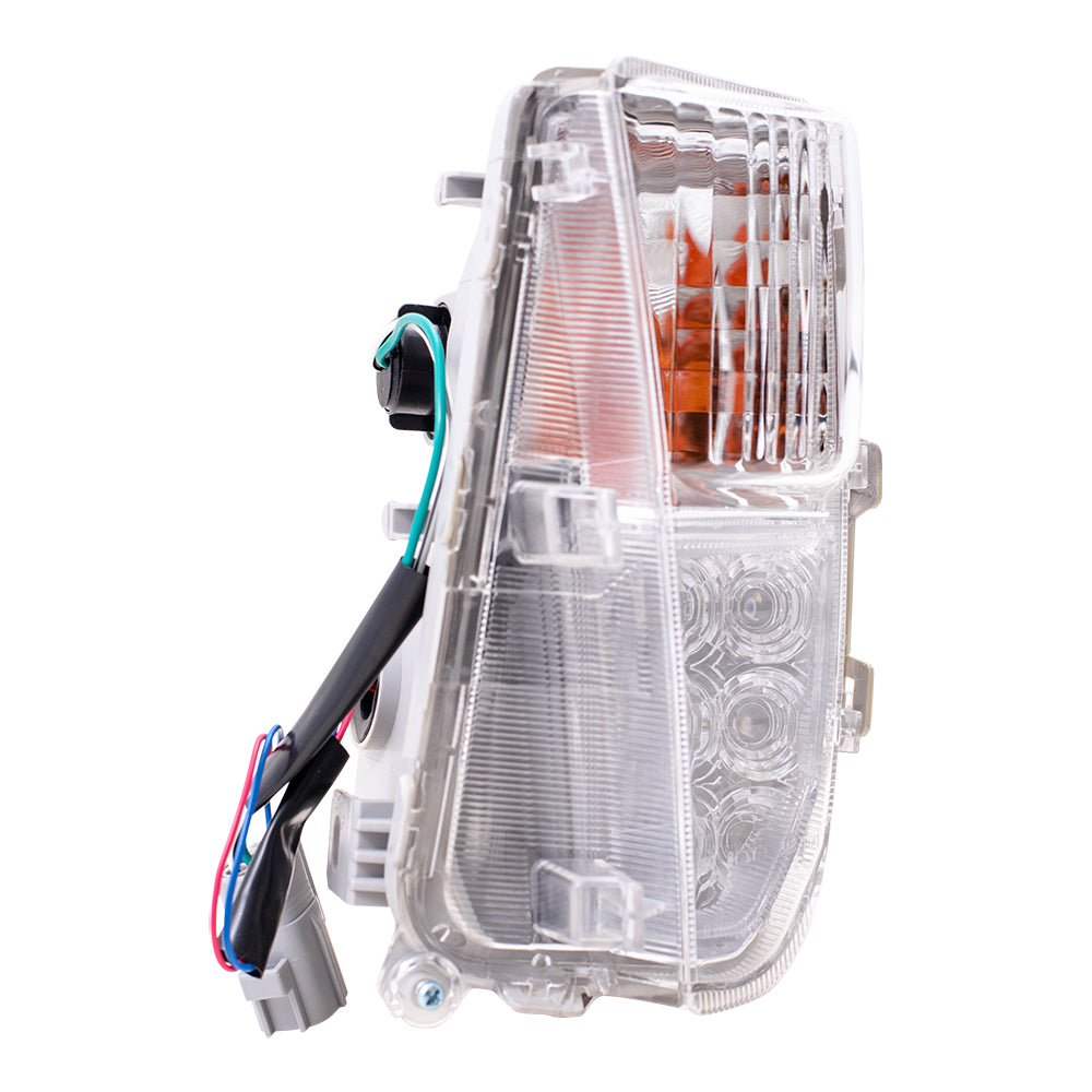 Park/Signal/Side Marker for 2012-2015 Prius w/ LED Daytime Running Light for 2012-2015 Prius Plug-In 8152147060 Left TO2530150