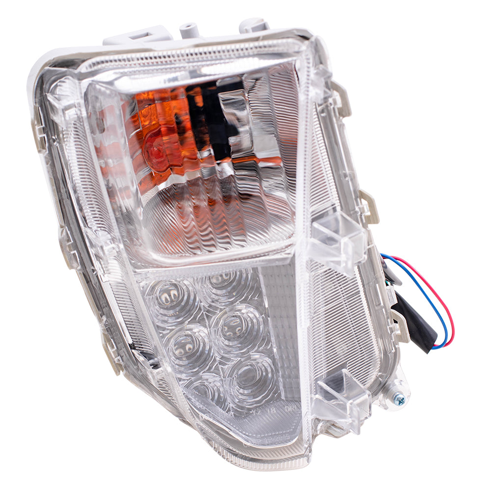 Park/Signal/Side Marker for 2012-2015 Prius w/ LED Daytime Running Light for 2012-2015 Prius Plug-In 8151147060 Right TO2531150