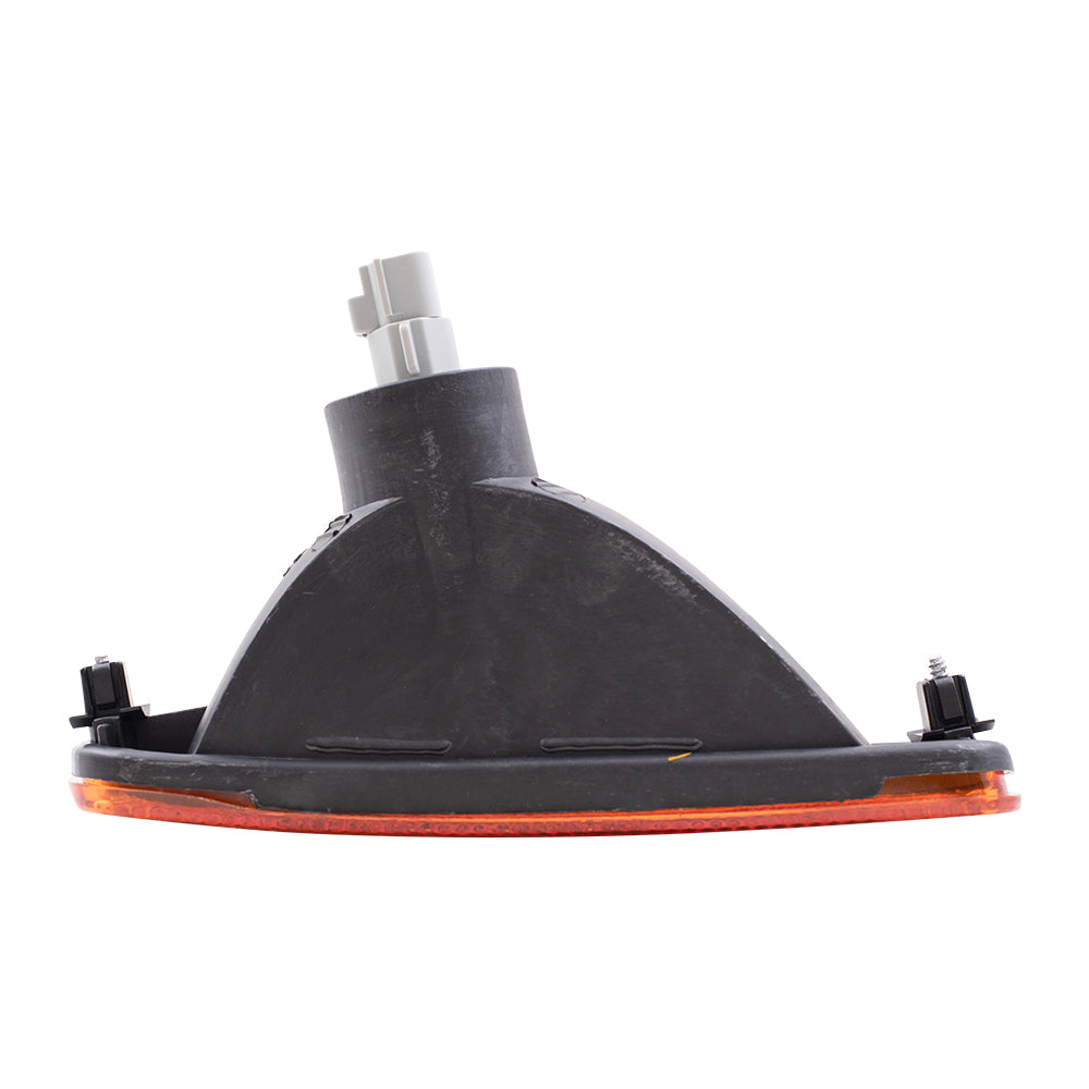 Brock Replacement Drivers Signal Front Marker Light Lamp Compatible with 1995-2000 Pickup Truck 8152035110