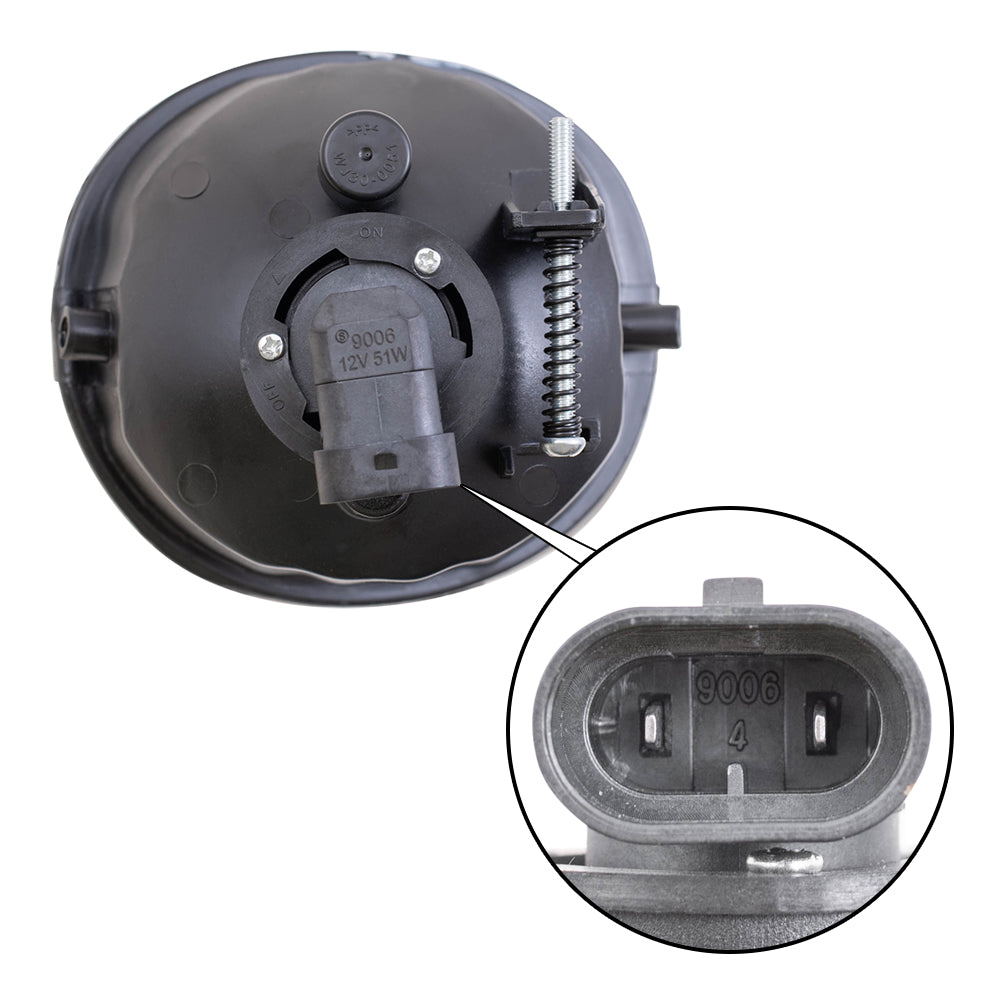 Fog Light for 2006-2009 4Runner for 2005-2007 Avalon 2004-2005 RAV4 8122142061 Left TO2594102