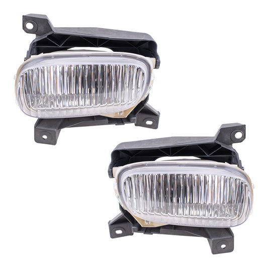 Fog Light for 2000-2006 Tundra w/ Steel Bumper for 812200C010 Set TO2592102