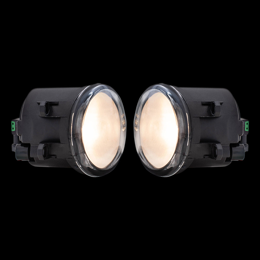 Fog Light for 2014-2016 Corolla Clear Lens w/ Bulb Bezels Wiring Switch for Set