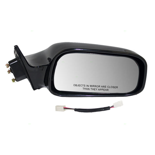 Passengers Power Side View Mirror with Adapter Ready-to-Paint Replacement for Toyota 8791033040C0