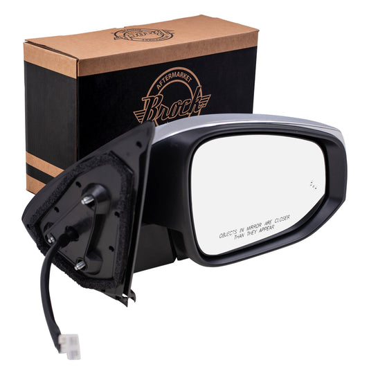 Power Mirror for 2016-2023 Tacoma Blind Spot Detection Turn Signal Indicator Heated 8791004240 Right TO1321360