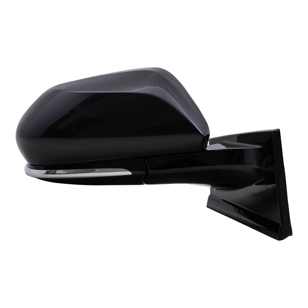 Replacement Set Power Mirrors Heated with Blind Spot Detection Compatible with 2016-2019 Prius 2017-2020 Prius Prime