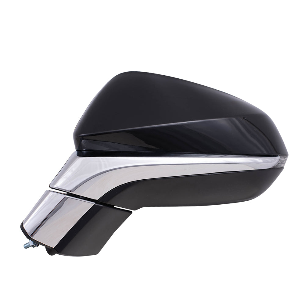 Replacement Driver Power Side Mirror Heated Signal Memory Blind Spot Detection Compatible with 2015-2017 200t 300h