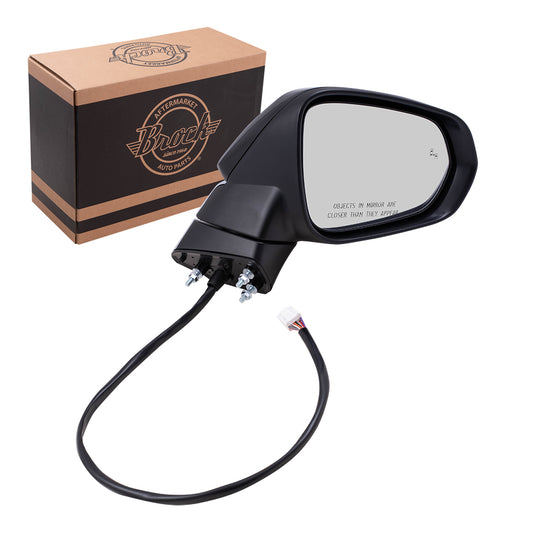 Power Mirror for 2015-2019 NX300h Blind Spot Detection Turn Signal Indicator Memory Heated for 2015-2017 NX200t 8791078010C1 Right LX1321161